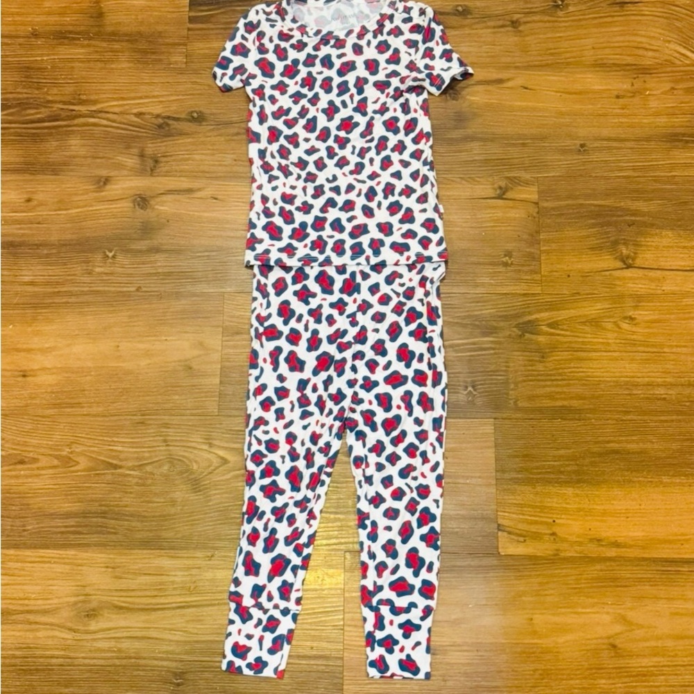 Posh Peanut Liberty Grace Patriotic Pants Pajama Set